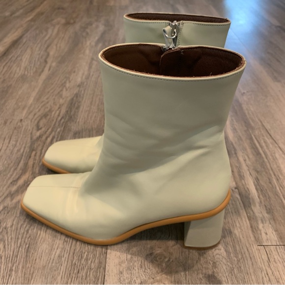 Alohas West Cape Green Leather Boots Women’s 39 8 / 8.5
Heel Spain - Picture 3 of 9